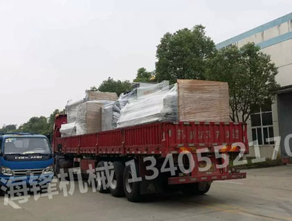 客戶需要的一整套洗滌設備發貨了